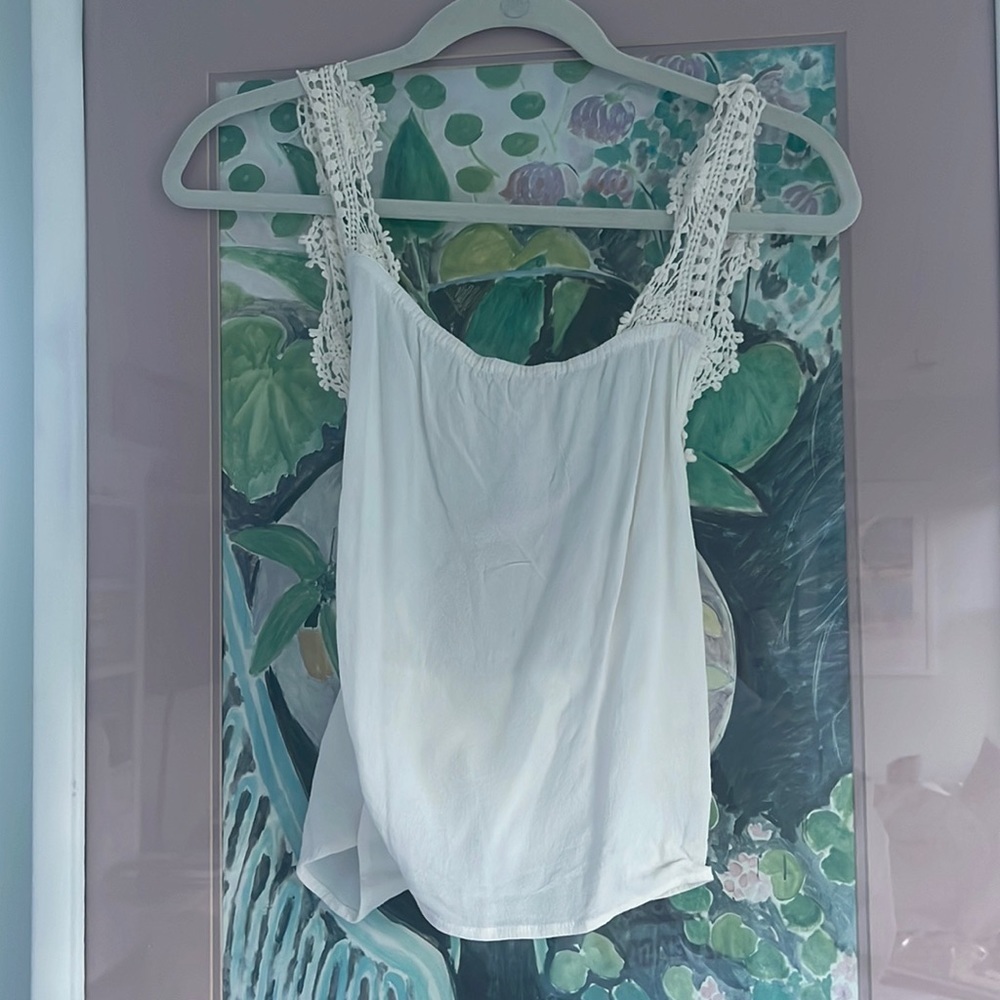 Kimchi Blue cross back tank top